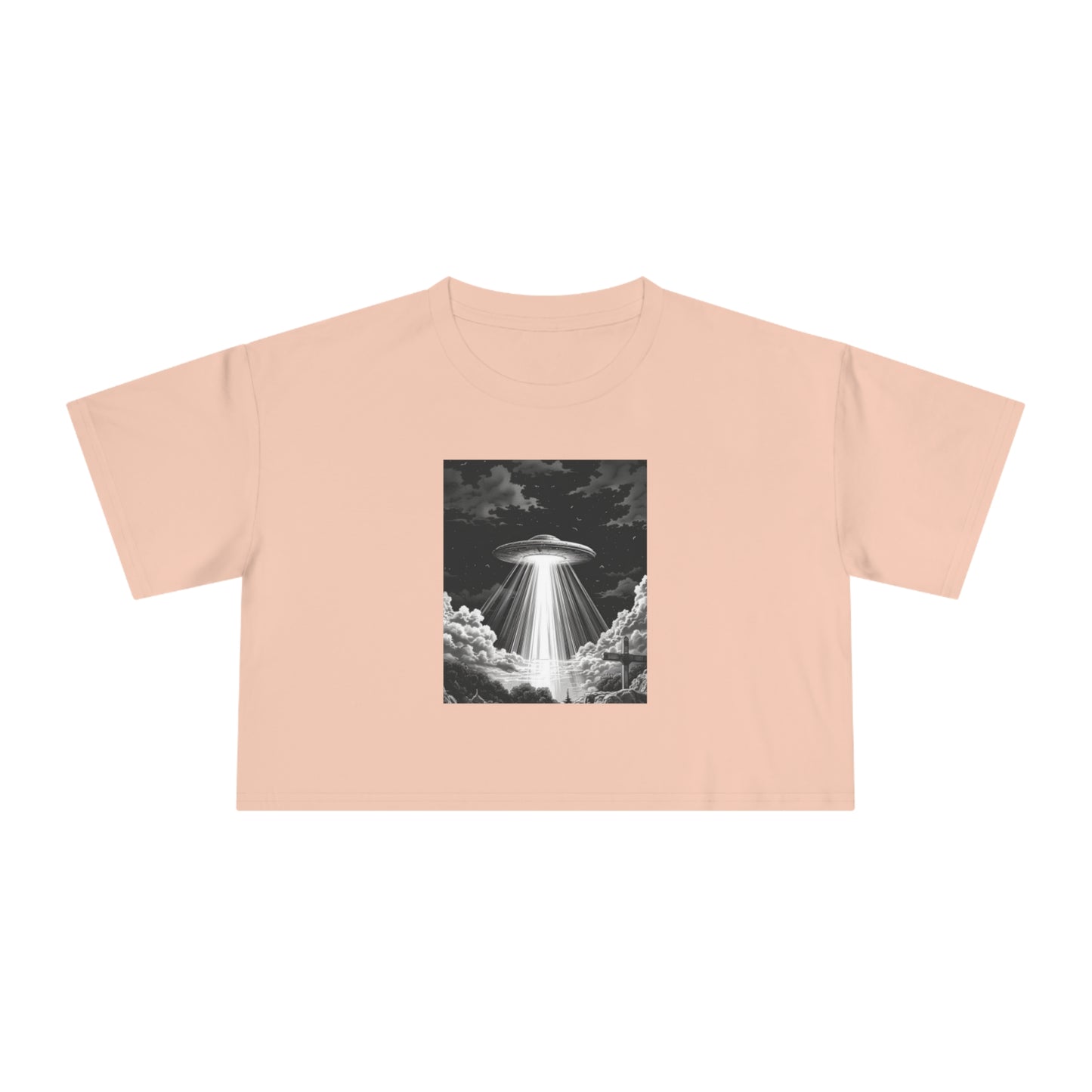 Easter Resurrection UFO Cropped Top