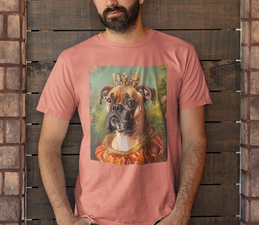 Boxer Dog Queen Unisex Tshirt