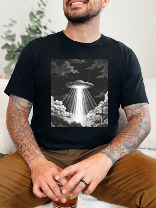 Easter Resurrection UFO Tshirt